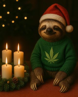 ✨ Karácsony előtti nap, és a vibe teljesen egyértelmű Mindenki pánikol, te pedig mész a saját zöld karácsonyi módodban....